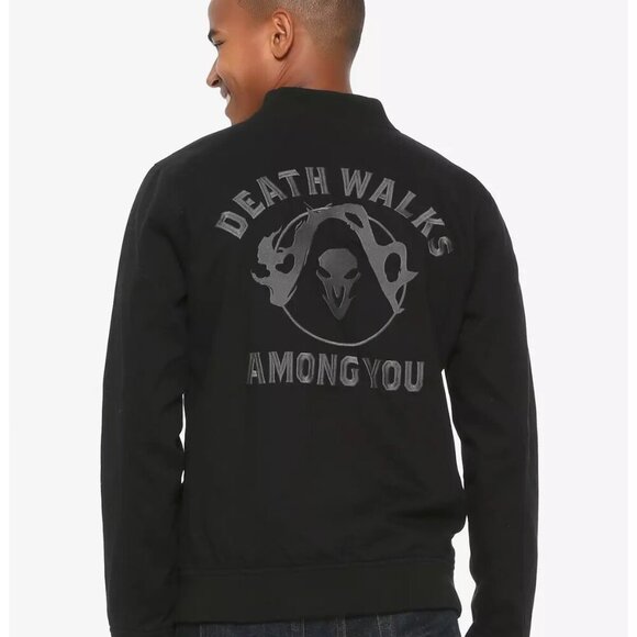 Our Universe Overwatch Reaper Deathwatch Men's Jacket sz small - Picture 2 of 8